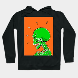 Surprised Skull Hoodie